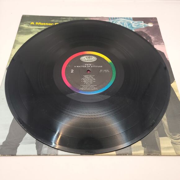 Fate A Matter of Attitude Vinyl Record 1986 - Picture 5 of 6